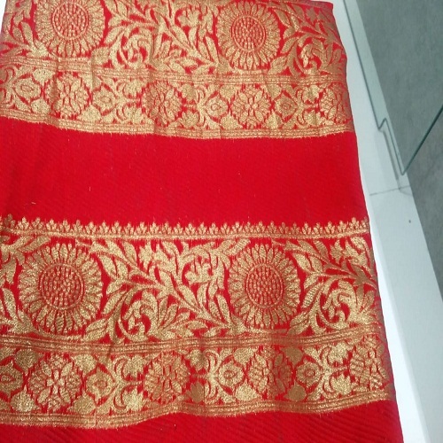 Polyester Jacquard Fabric - 48-50 Meter Width, 80 Grams, Plain Texture, All Colors Available | Quick Dry, Washable, Shiny, Elegant Designs