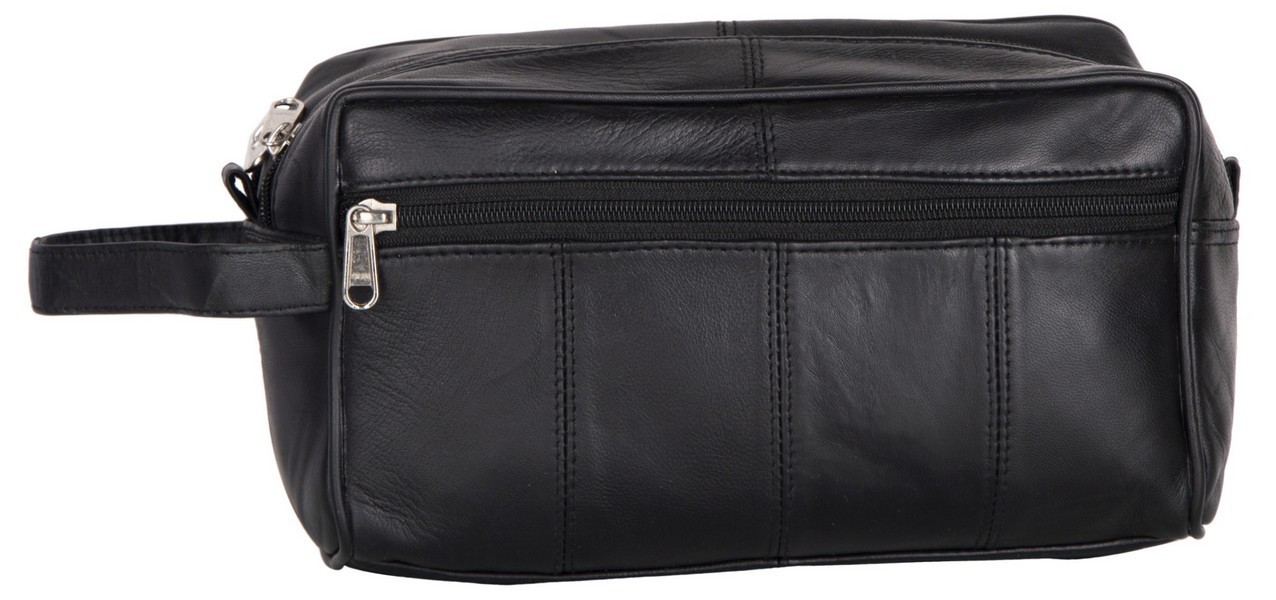 Black Shaving Kit Bags