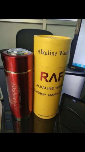 Silver Alkaline Flask