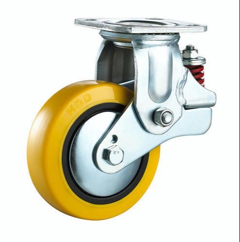 Spring Loaded Castor Wheel Wheel Size: 125Mm