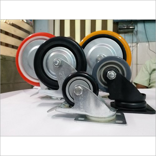 Pu Trolley Wheel Wheel Size: 125Mm