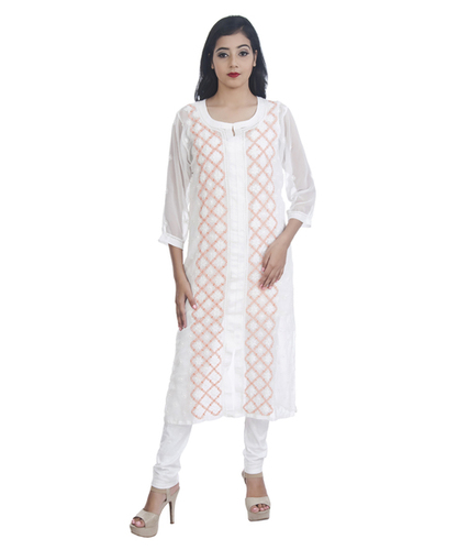 Modern Look Lucknowi Chikan Kurti