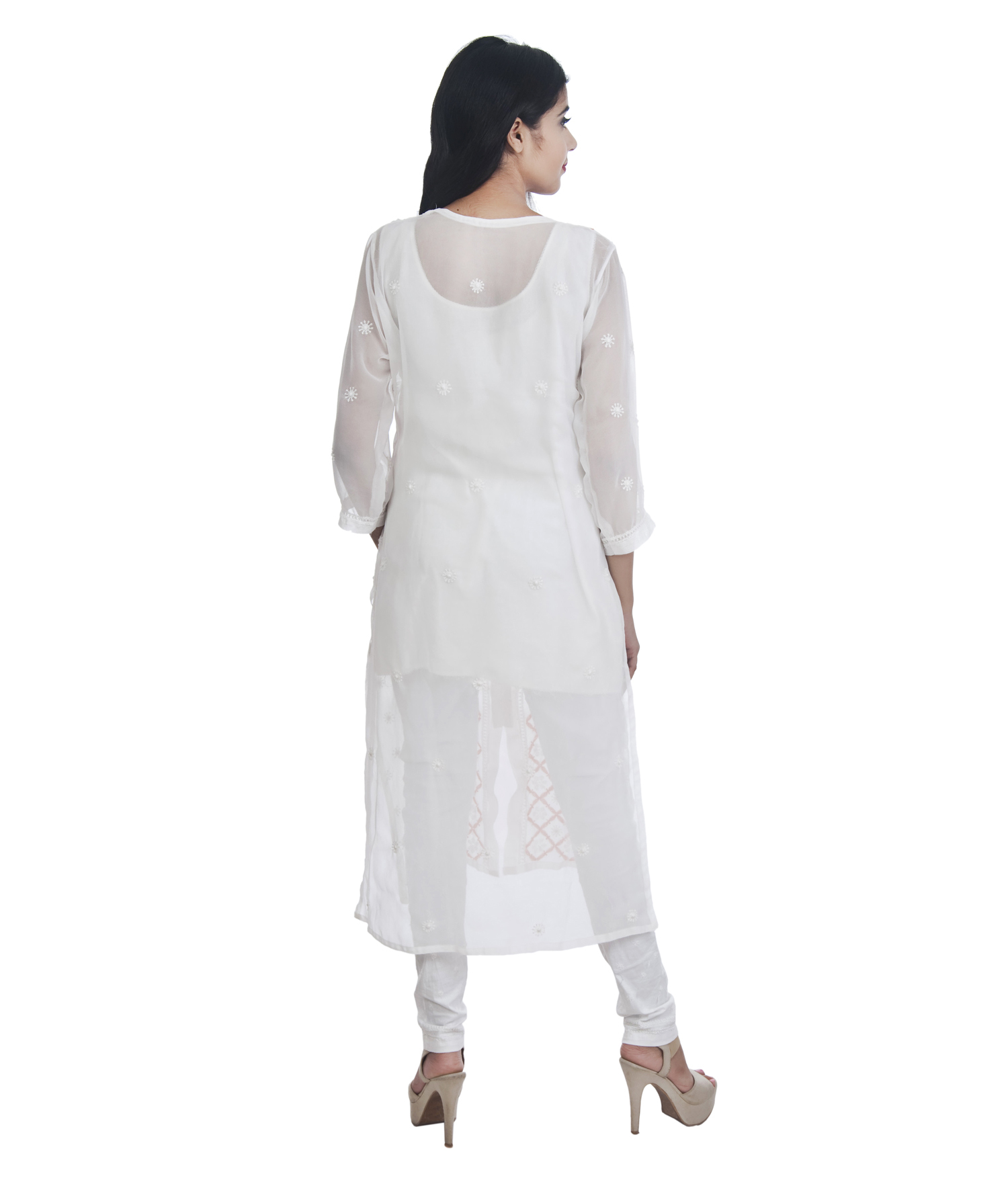 Modern Look Lucknowi Chikan Kurti