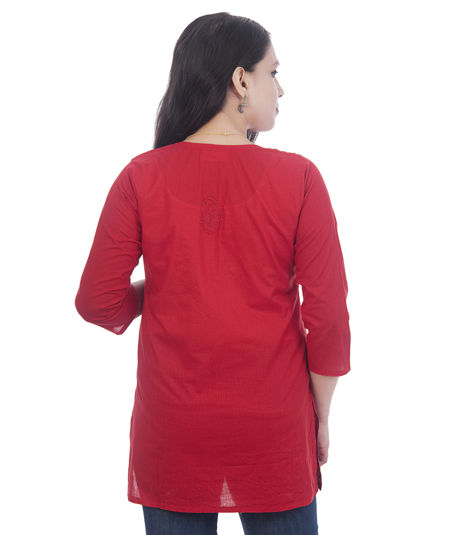 Lucknowi Chikan Short Top