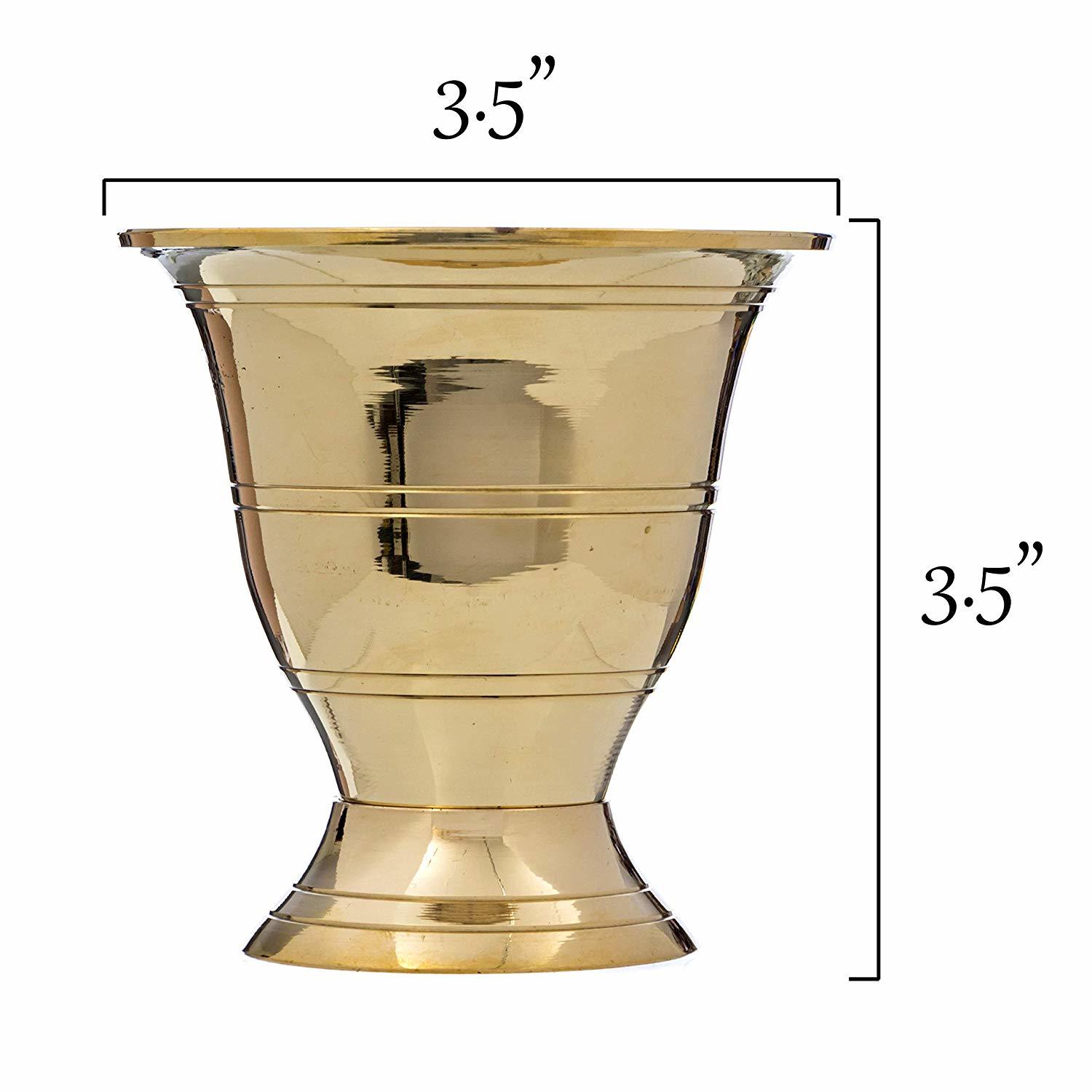 Solid Brass Mortar & Pestle