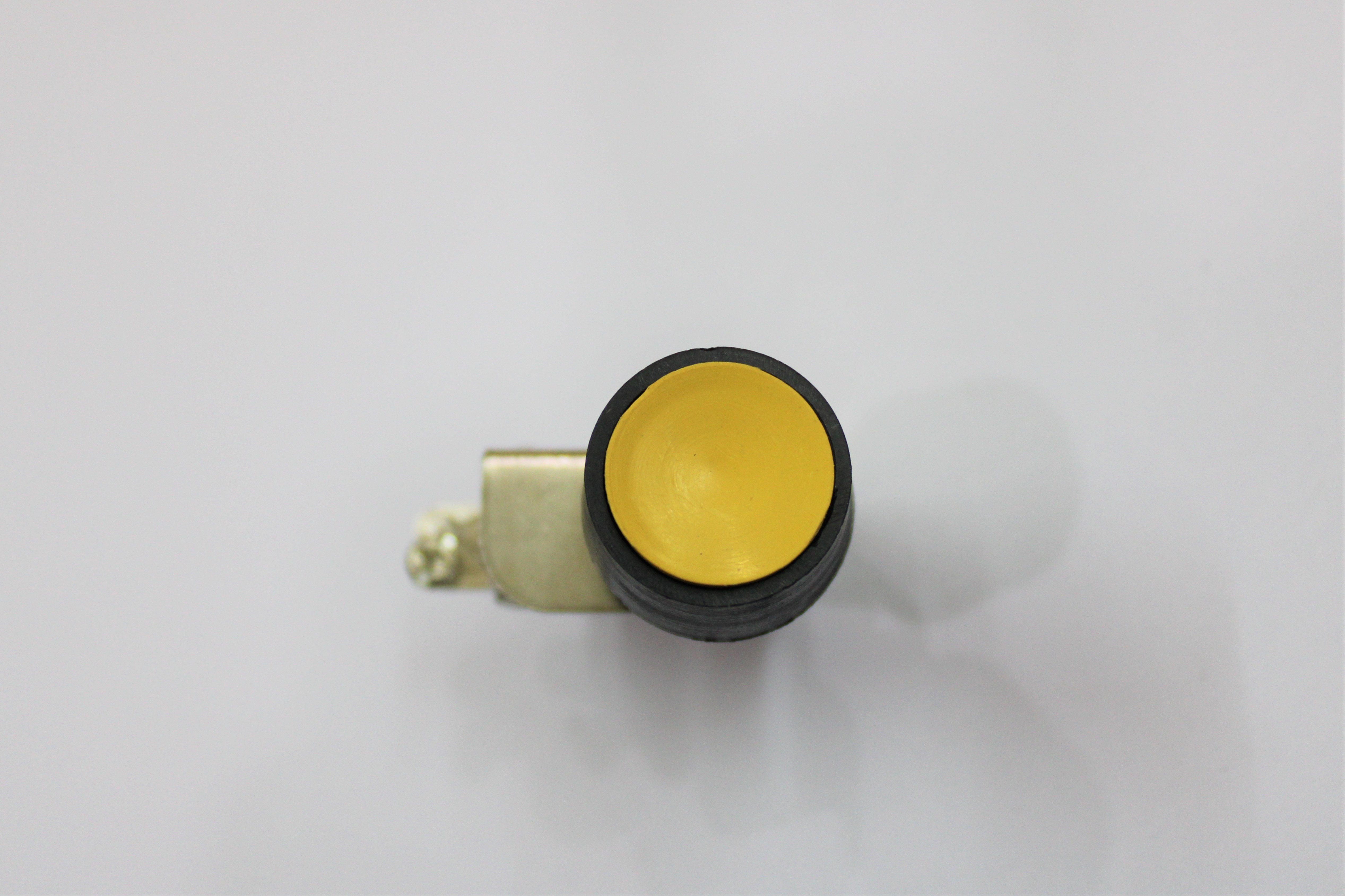 Micro Switch Thumb Push - Pbt Material, 5 Ampere Max Current | Heavy Iron Clamp, Nickle Plated Finish, Customizable Actuator Colors