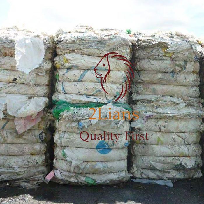 Post Industrial Waste Pp Jumbo Bags Grade B Pp White And Mix Color