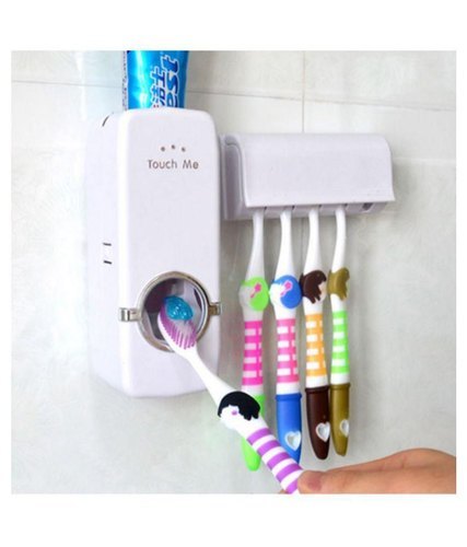 White Toothpaste Dispenser