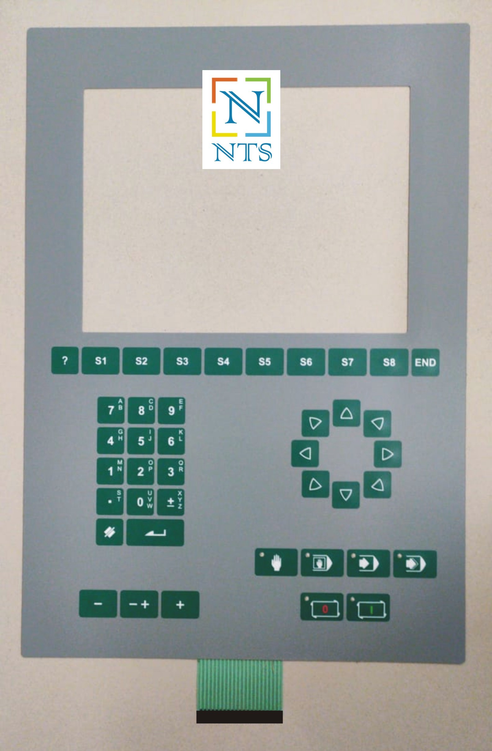 Membrane Keypad For Delem Da-56 Cnc Controller - Durable Design | Easy To Use, Easy Installation, Industrial Application, 3-month Warranty
