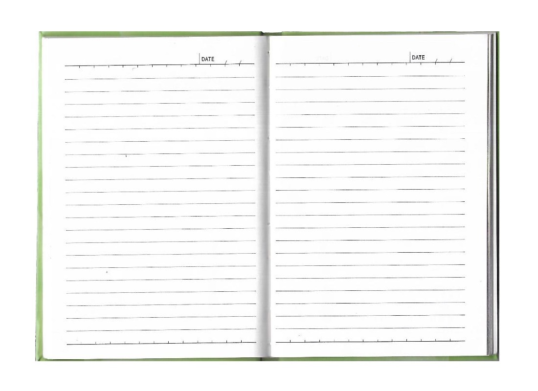 Table Size Notebook - Rexine, 5 X 7.25 Inches | Durable, Premium Quality Rexine Binding With 128 Or 224 Pages