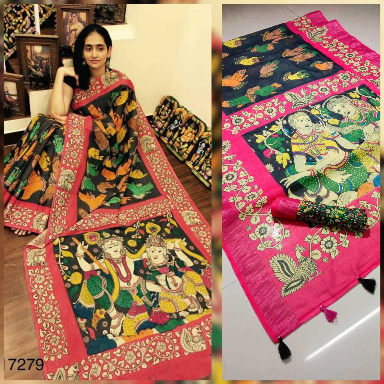 Original Digital Print Saree