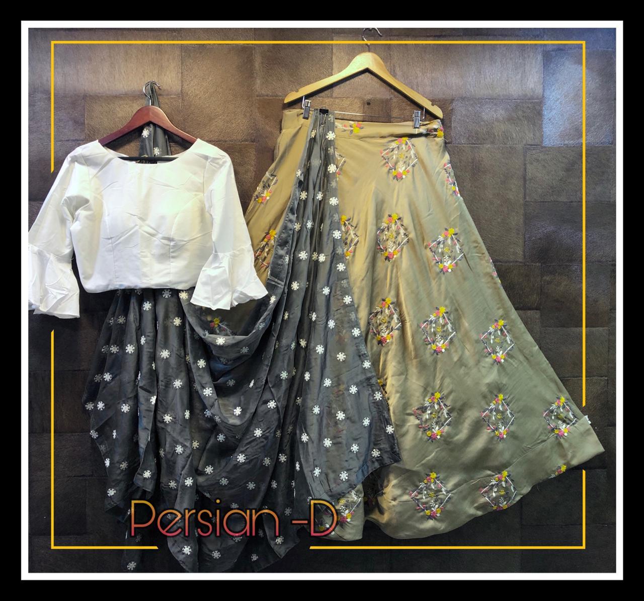 Indian Ultra Cat-berry Silk Lahegha