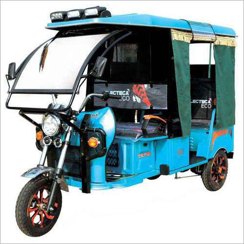 Battery Electric Rickshaw - 48v/100ah Battery, Smooth 25 Km/hr Maximum Speed | Spacious Open Body For 6 Passengers, Multiple Color Options Available