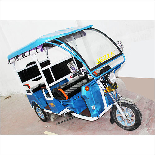 Battery Electric Rickshaw - 48v/100ah Battery, Smooth 25 Km/hr Maximum Speed | Spacious Open Body For 6 Passengers, Multiple Color Options Available