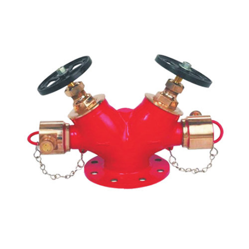 Double Headed Hydrant Valve Application: Fire Fighting