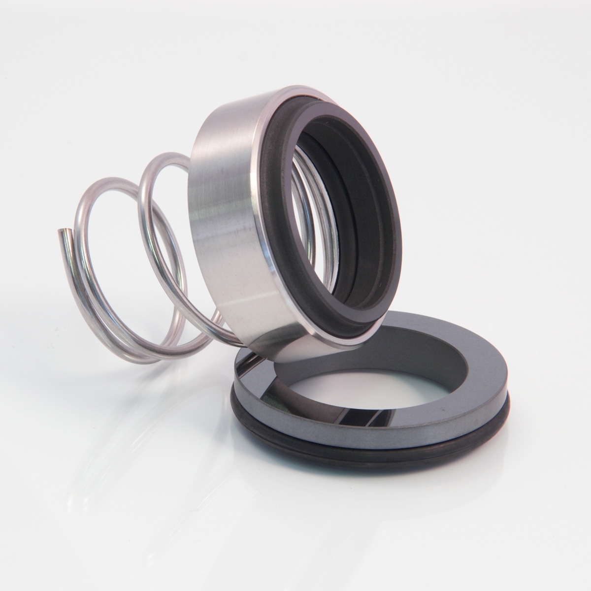 Conical Spring Mechanical Seal - Stainless Steel, Size 12mm To 80mm, Silver | Single Pusher Type, Balance & Unbalance, Directional Torque Transmission, Up To 10 Bars Pressure, Temperature Range -20a C To +180a C, Suitable For Water & Sewage Pumps