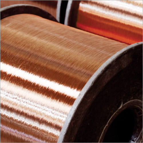 Enameled Copper Wire - Copper Material, Custom Size | High Conductivity, Long Service Life, Ideal for Transformers and Electric Machines