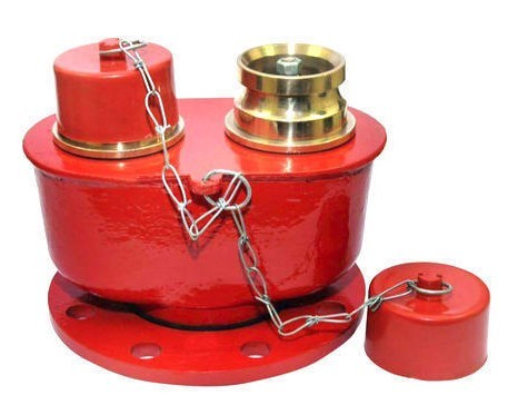 Two Way Inlet Breeching - C.i.s.s., 9.40 Kilograms, Red | Premium Quality, Corrosion Resistant, Reliable Functionality