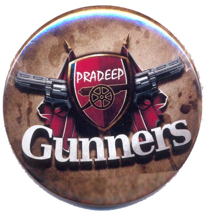 Round Button Badge Badge Type: Pin