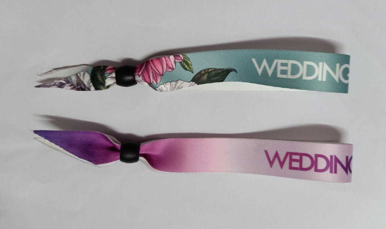 Satin Wrist Band - Luxurious Fabric, Soft Touch Comfort, Adjustable Fit, Elegant Design