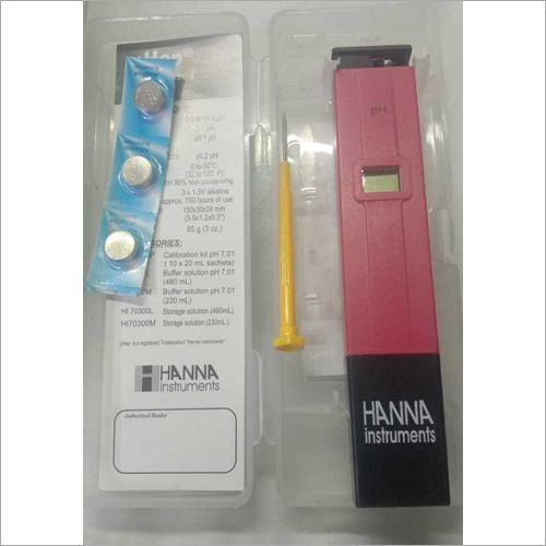 Digital Ph Meter - Plastic Build, High-precision Sensors | Industrial Grade For Chemical And Pharmaceutical Applications