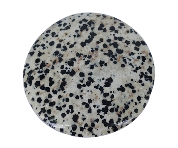 White Perfect Dalmatian Loose Gemstone