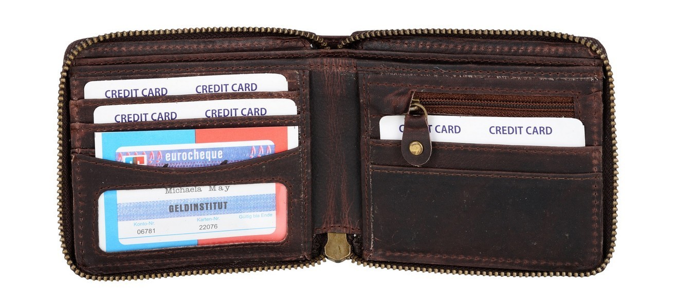 Brown Men's Wallet