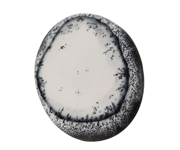 White Energy Dendrite Opal Loose Gemstone