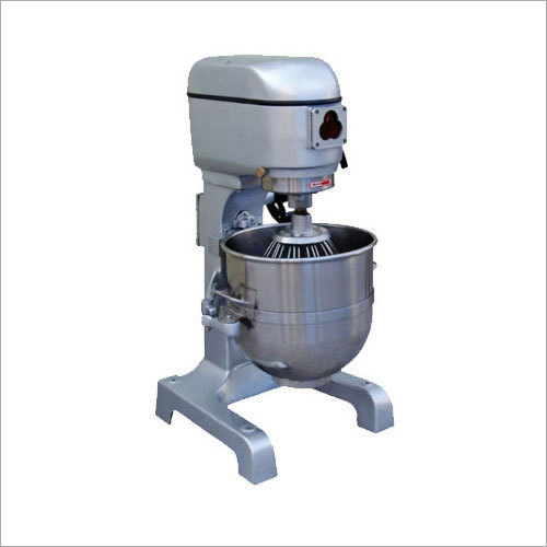 Planetary Mixer - Stainless Steel, 50 Kg Capacity | Electric, Silver Finish, 1 Year Warranty