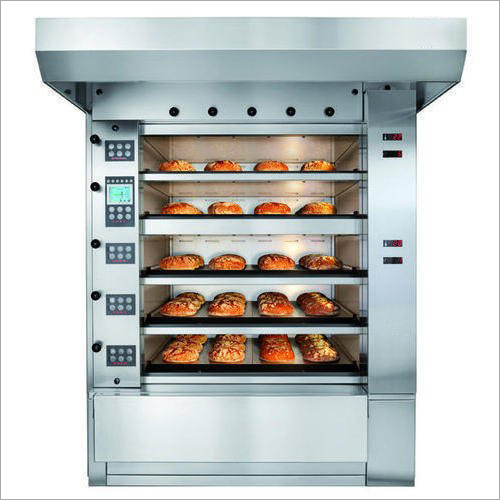 Electric Bakery Oven - Stainless Steel, 220-440 Volt, Silver Finish | Commercial Use, Corrosion Resistant, Easy to Operate and Maintain