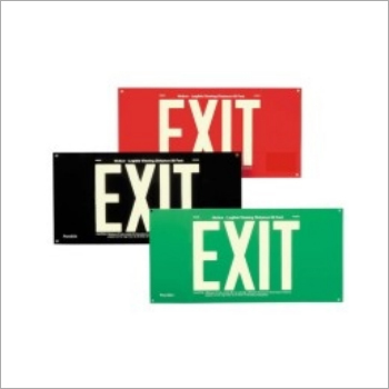 LED Exit Block Out