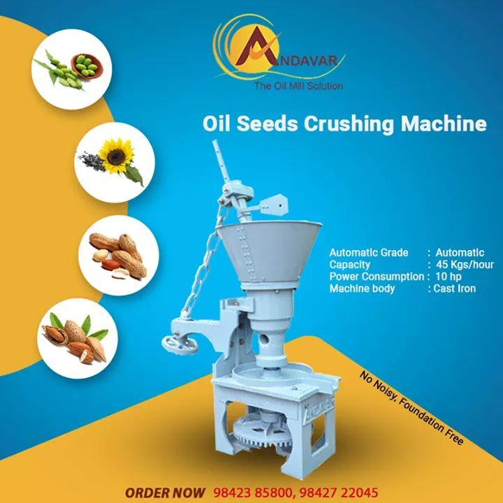 Semi-automatic Basic Model Rotary Oil Mill Solution