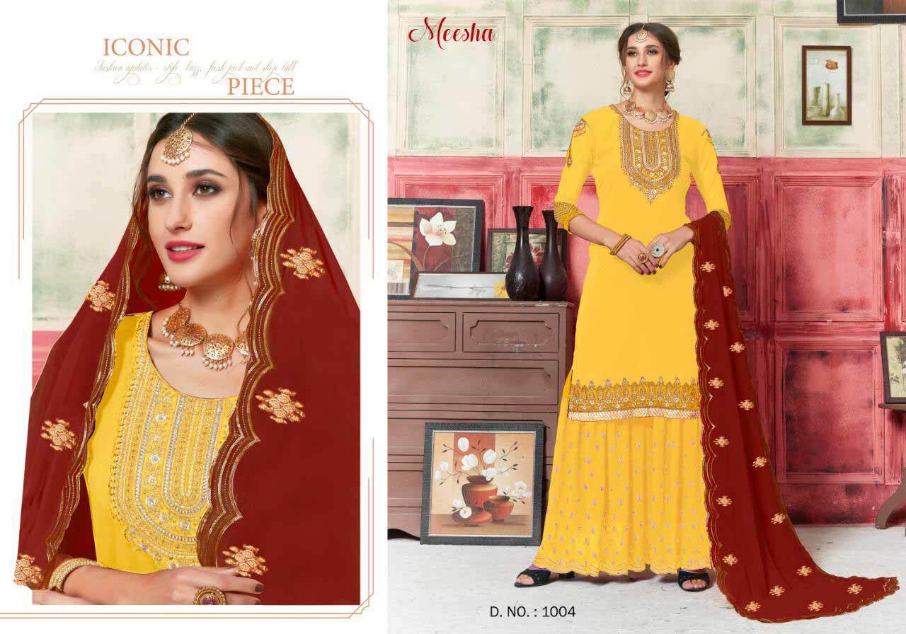 Georgette Sharara Suit Collection Application: Women Material