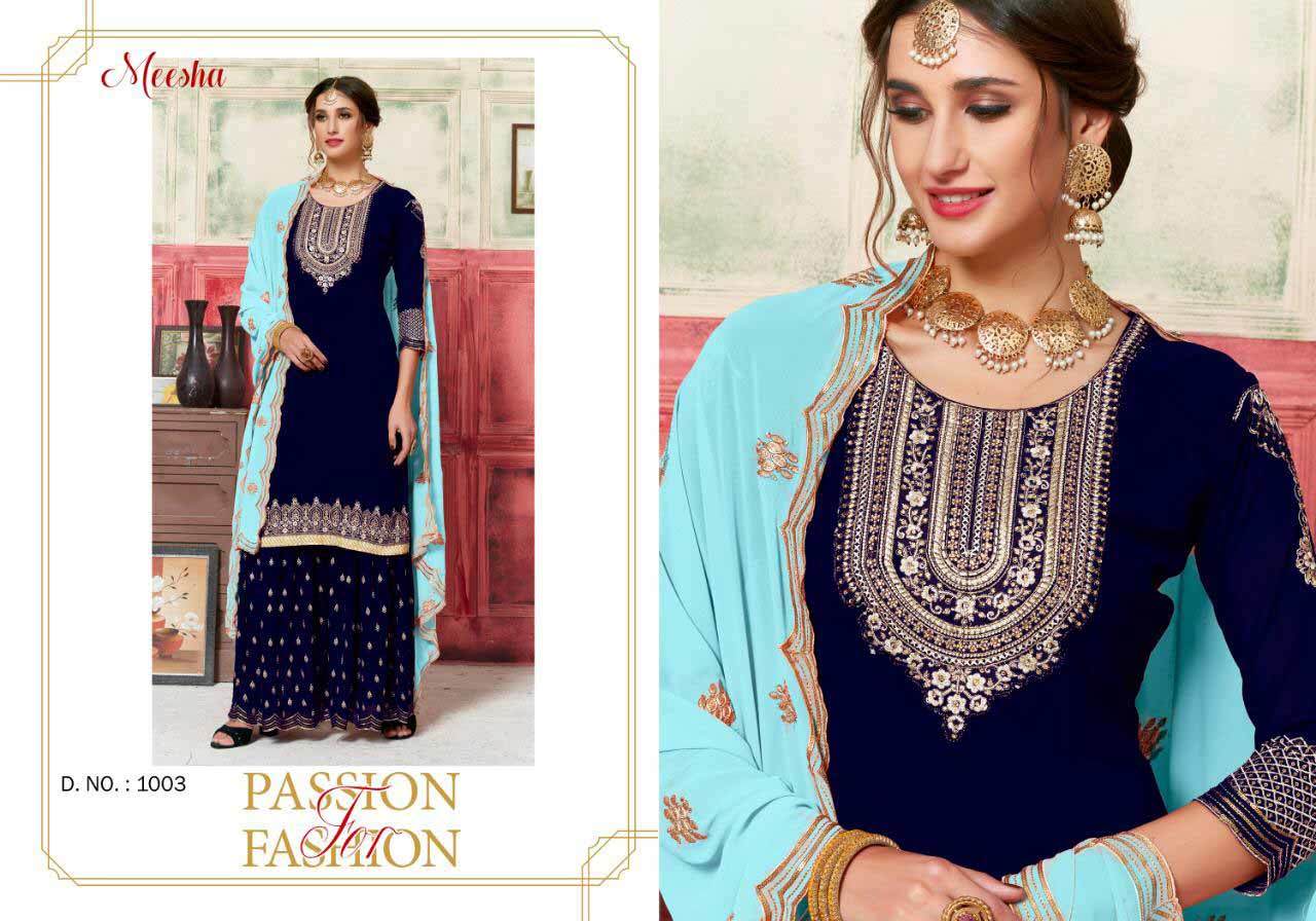 Georgette Sharara Suit Collection Application: Women Material