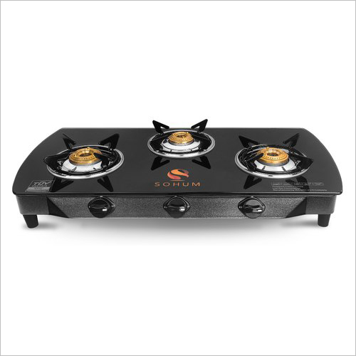 Three Burner PNG Gas Stove With Safety Device