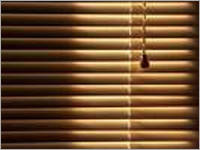 लकड़ी के विनीशियन ब्लाइंड्स