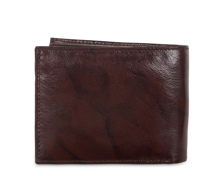 Aspen Leather Tri-fold Wallet - Genuine Sheepnappa Leather, 2 Note Pockets, 6 Card Slots, Black | 3-month Warranty, Stylish & Sleek Design