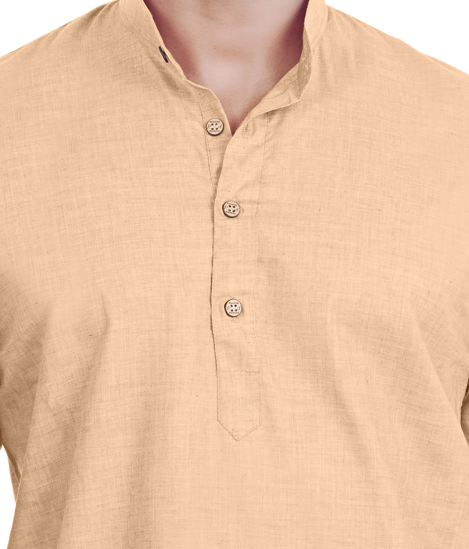 Lucknowi Chikan Men Kurta - 100% Cotton, Elegant Ivory White Color | Stylish Design For Modern Ethnic Occasions