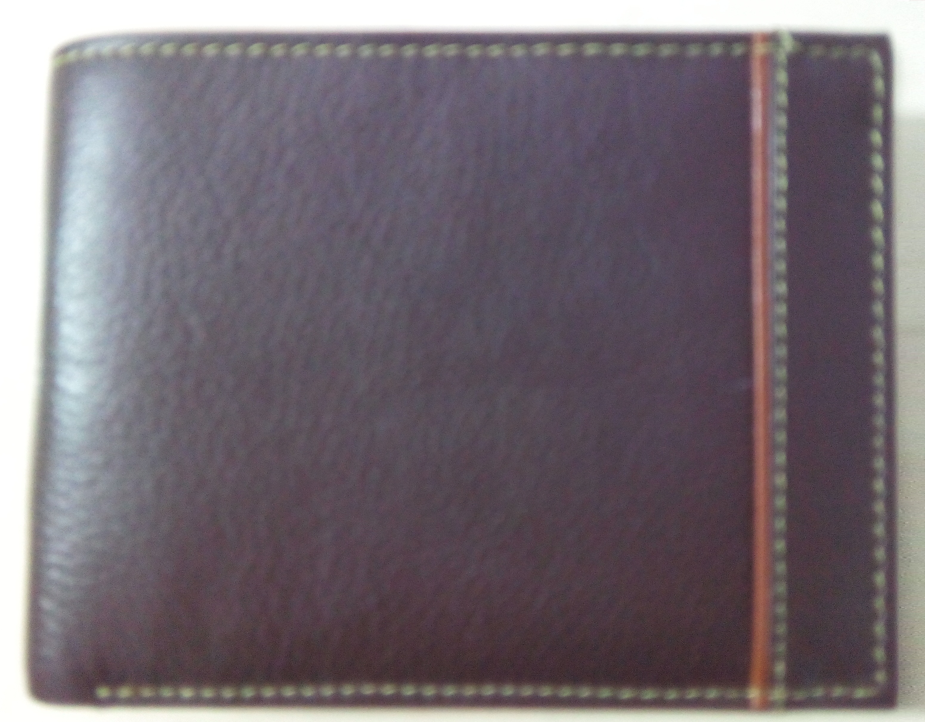 Designed Upper Leather Bifold Wallet - Leather Material, Multiple Card Slots, Two Note Compartments, Coin Pocket | Elegant Design For All Ages And Occasions
