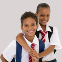 Primary School Uniform - Soft Fabric, Unisex, Various Sizes & Colors | Short & Long Sleeve Options, Everyday Wear, High-Quality Stitching