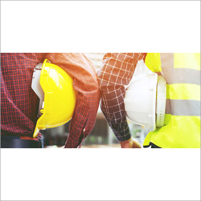 Orange Industrial Safety Helmets