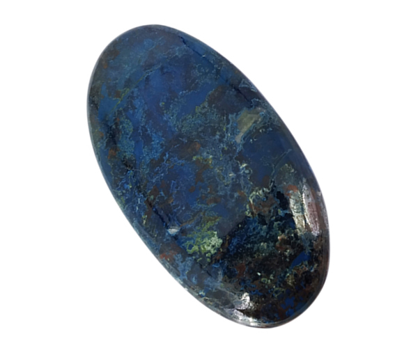 Blue Solid Healing Energy Azurite Loose Gemstone