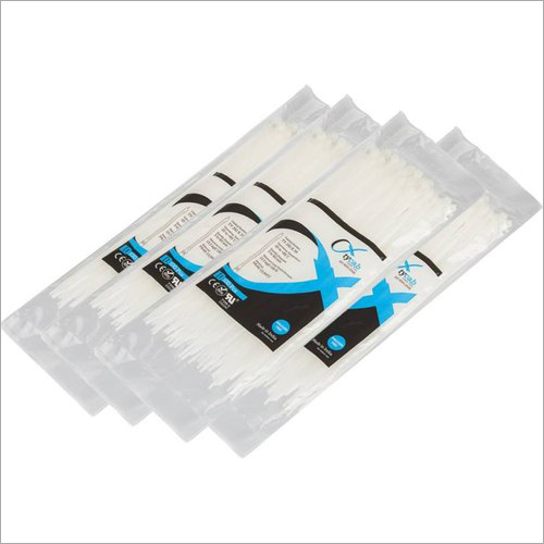 Nylon Cable Ties - Nylon Material, Various Sizes, White Color | Durable, Reusable, Uv Resistant, Easy To Cut, Water Resistant, Excellent Finish