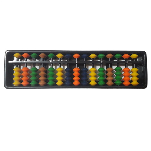 Available In Different Colour 15 Rod Multicolour Student Abacus