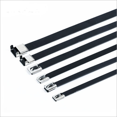 Ss Cable Ties - Stainless Steel, 100-500 Mm Length, 4.6-12.7 Mm Width | Weatherproof, Flame Retardant, Quick Installation, Flexible Use