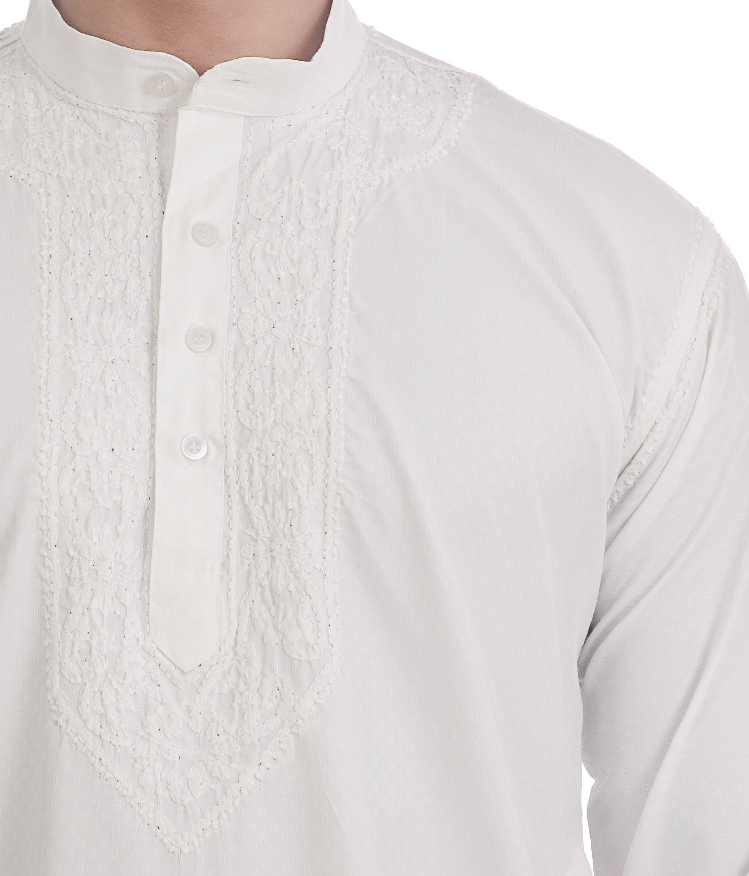 Men Chikan Kurta