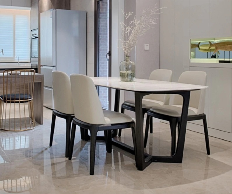 Dining Table - Solid Wood, Various Sizes Available, Elegant Design, Durable Finish, Perfect For Family Gatherings And Stylish Dining Rooms