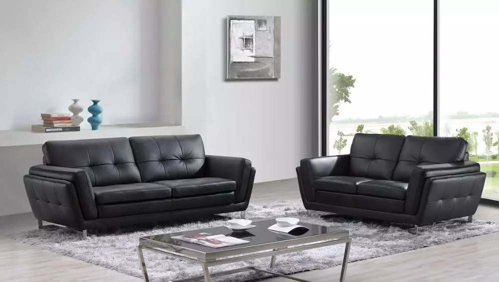 Leather Sofa Set - Genuine Leather, Various Shapes And Sizes , Contemporary Design For Stylish Interiors