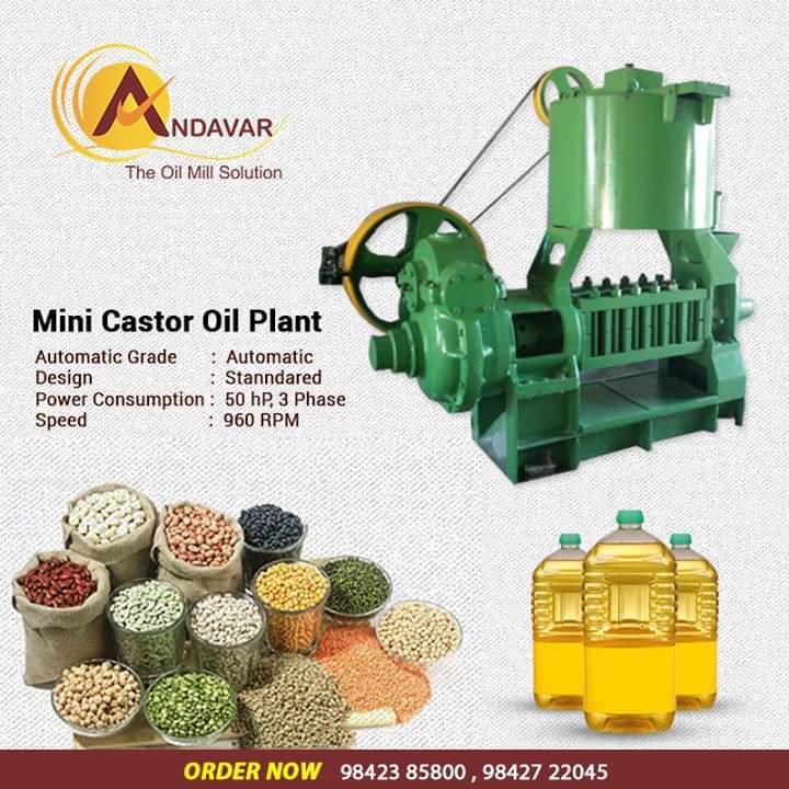 Semi-automatic Coconut Oil Expeller