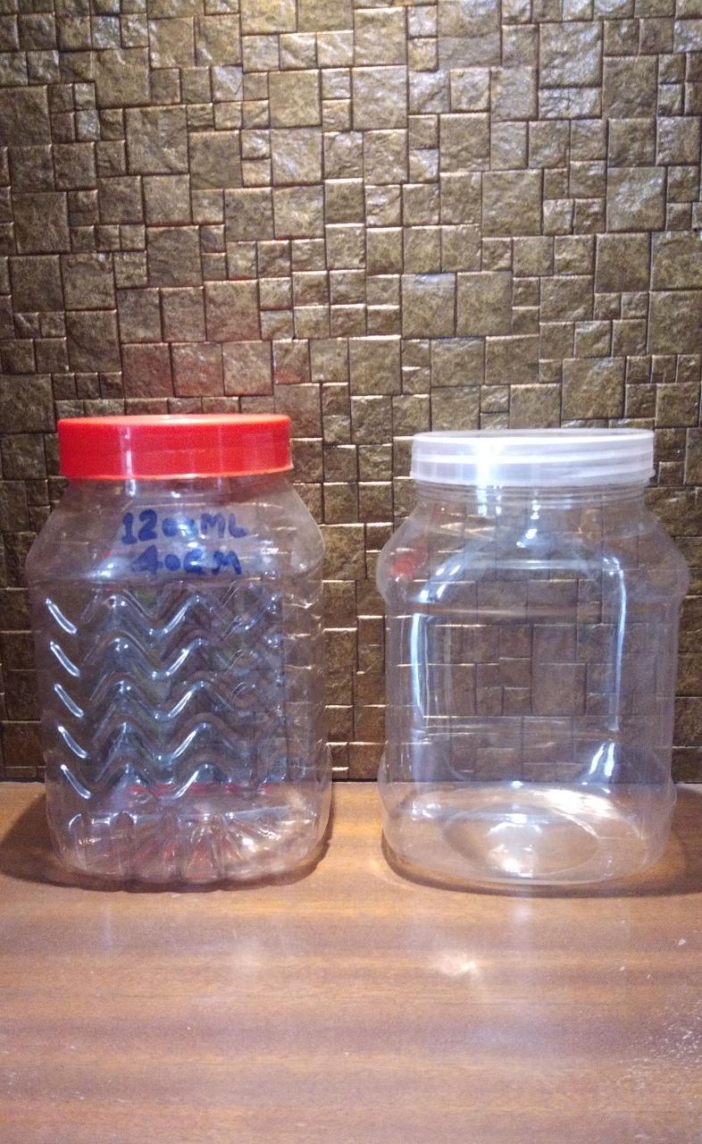 Pet Jars For Jaggery - Color: Transparent